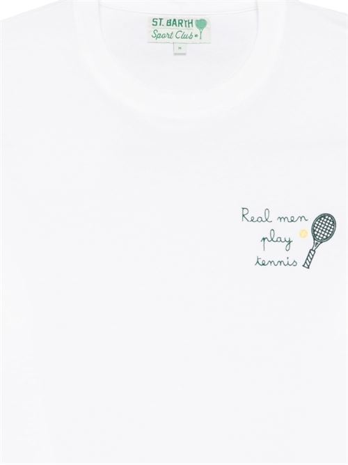 T-shirt uomo MC2 Saint Barth Portofino bianca MC2 SAINT BARTH | PORTOFINO01996L